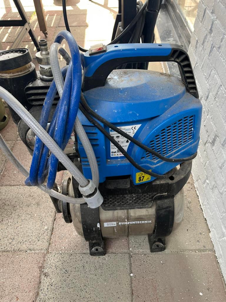 Gude HWW 1400 VF waterpomp hydrofoor, Ophalen, Gebruikt, Elektrisch, Hydrofoorpomp