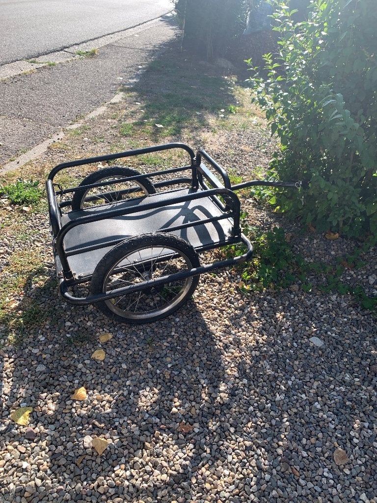 Superfijne aanhanger voor fiets, Ophalen, Gebruikt, Bagagekar, 80 kg of meer