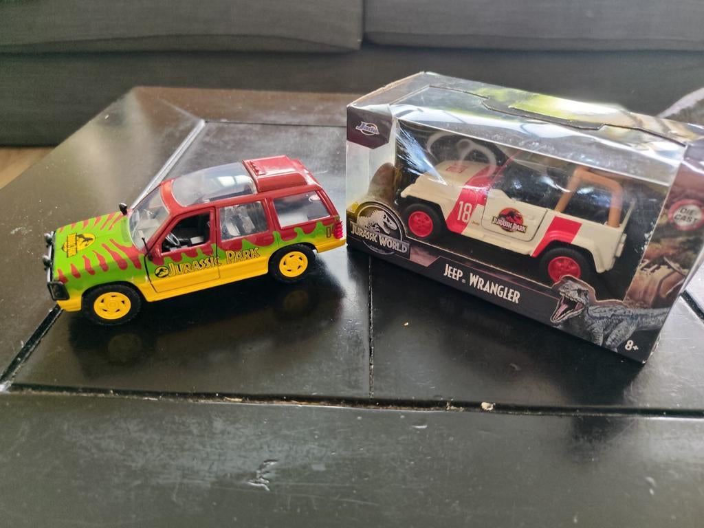 Jurassic park auto's, Ophalen of Verzenden, Zo goed als nieuw