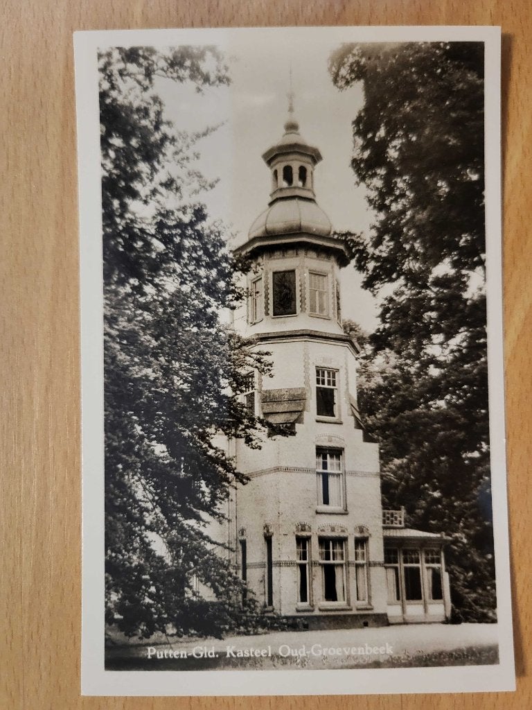 ansicht PUTTEN kasteel groevenbeek, Ophalen of Verzenden, Voor 1920, Gelderland