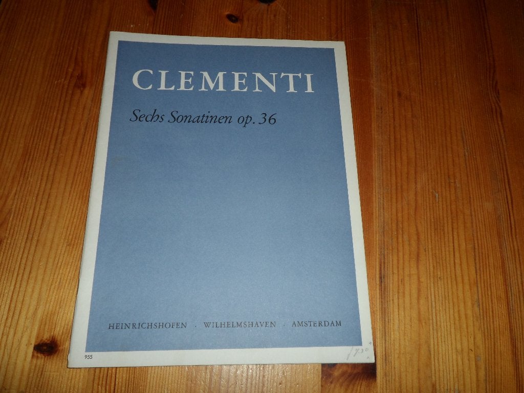 Clementi, Gebruikt, Klassiek, Ophalen of Verzenden, Artiest of Componist