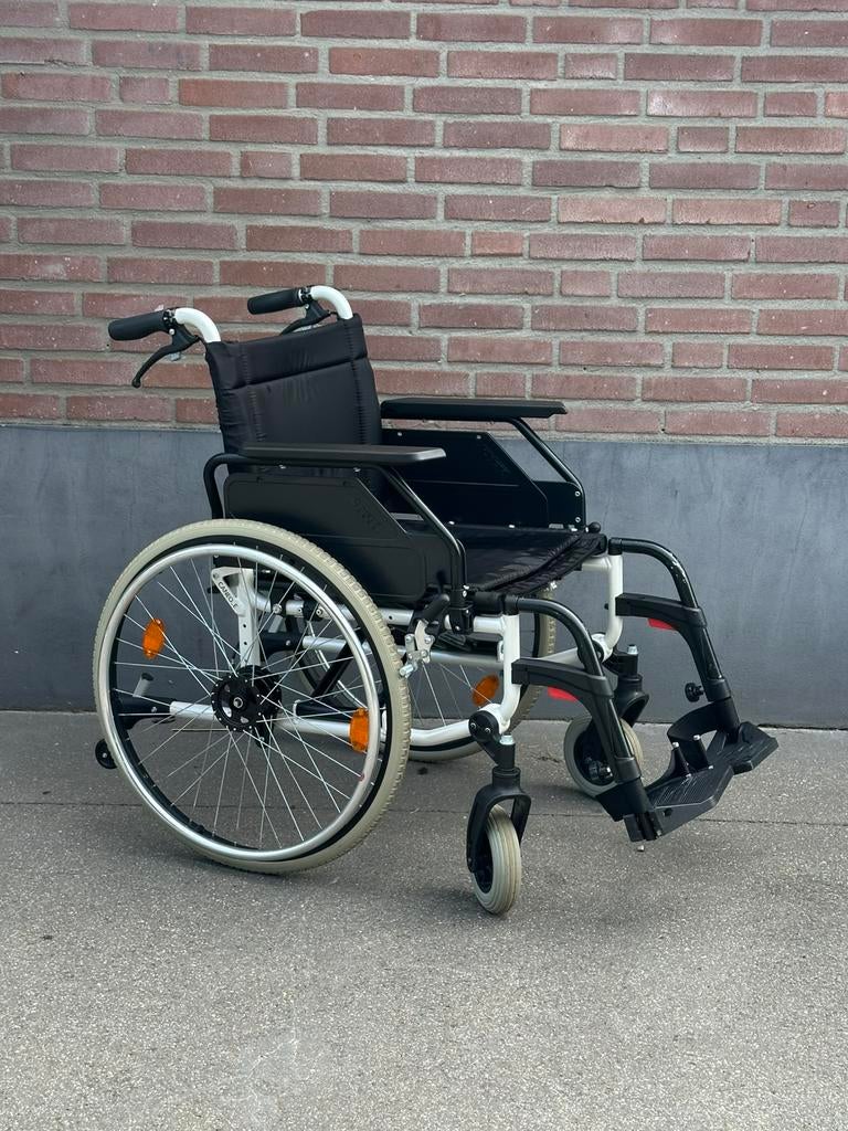 Lichtgewicht rolstoel inklapbaar, Ophalen of Verzenden, Inklapbaar, Zo goed als nieuw, Duwrolstoel