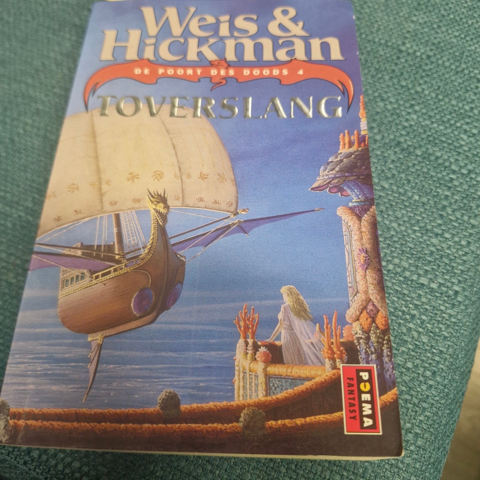 Weis & Hickman - De Poort des Doods 4: Toverslang, Ophalen of Verzenden, Gelezen, Margaret Weis & Tracy Hickman