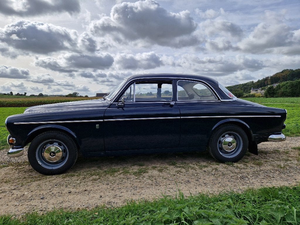Volvo Amazon - LPG | trekhaak | overdrive | belastingvrij, Achterwielaandrijving, Zwart, Lederen bekleding, Blauw