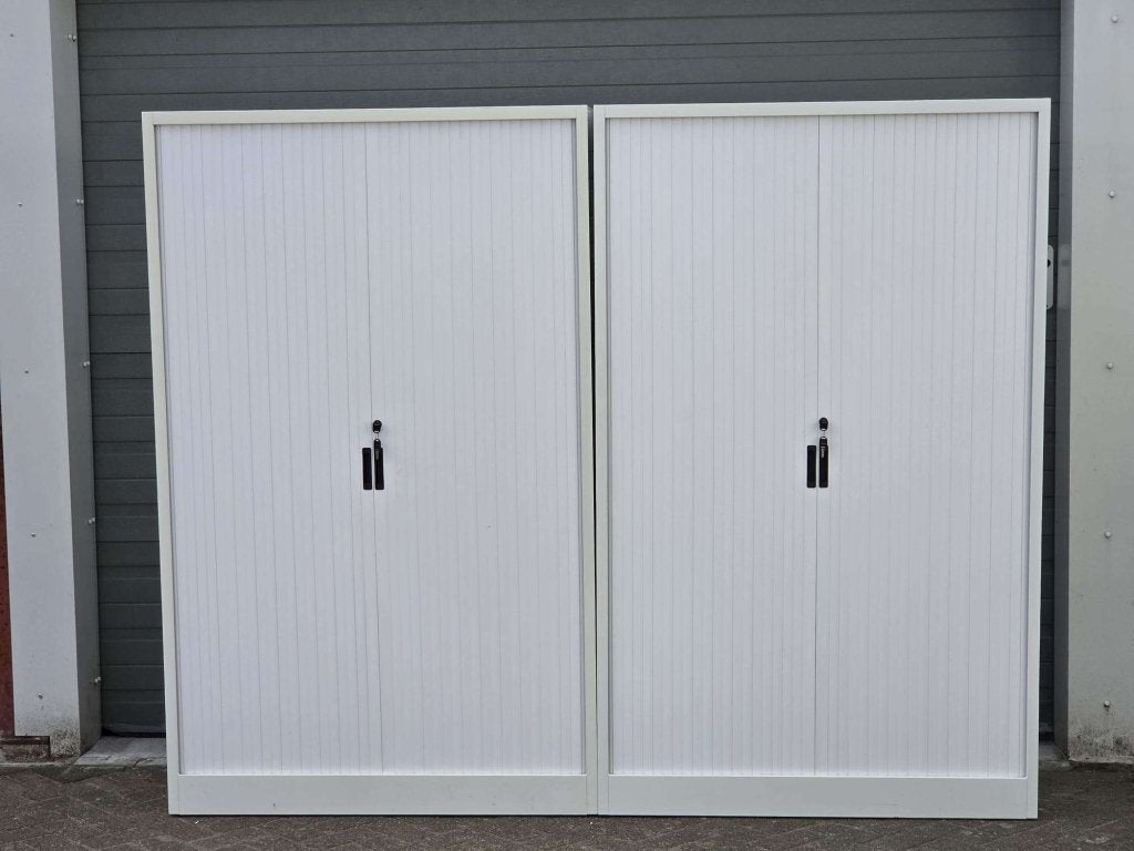 Voortman roldeurkasten - wit - 195 hoog, Edisonweg 3 1446 TM Purmerend, 100 tot 150 cm, Voortman, Ophalen of Verzenden