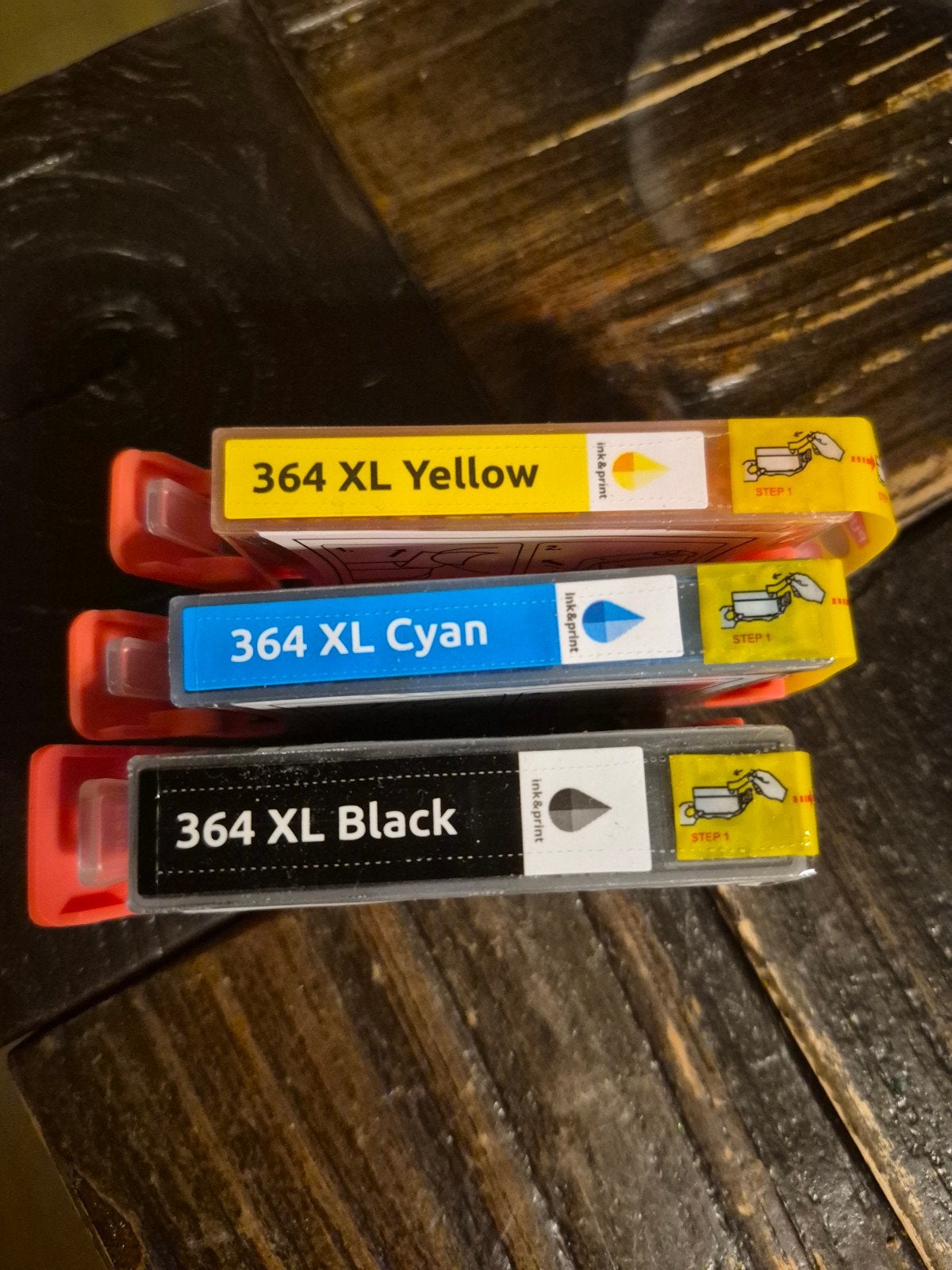 HP 364 XL Inktcartridges (Zwart, Cyaan, Geel), Computers en Software, Printerbenodigdheden, Ophalen of Verzenden, Nieuw, Cartridge