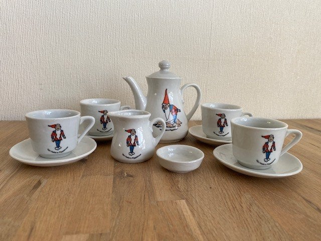Vintage Van Nelle's Piggelmee kinderservies, Antiek en Kunst, Antiek | Servies compleet, Ophalen