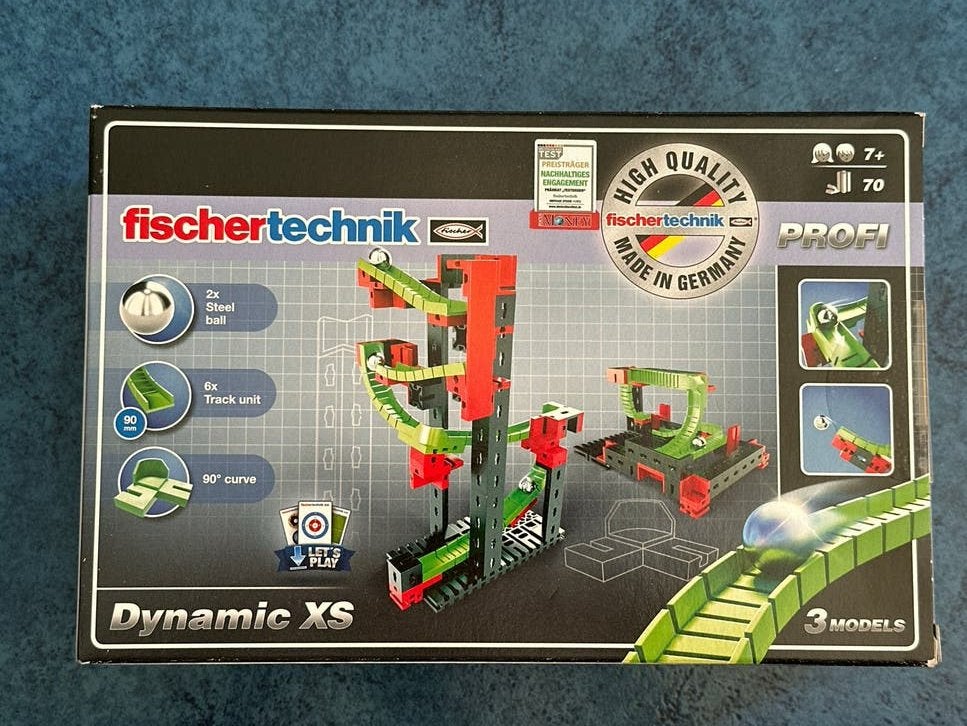 Fischertechnik Dynamic XS knikkerbaan - Nieuw in doos, Ophalen of Verzenden, Nieuw