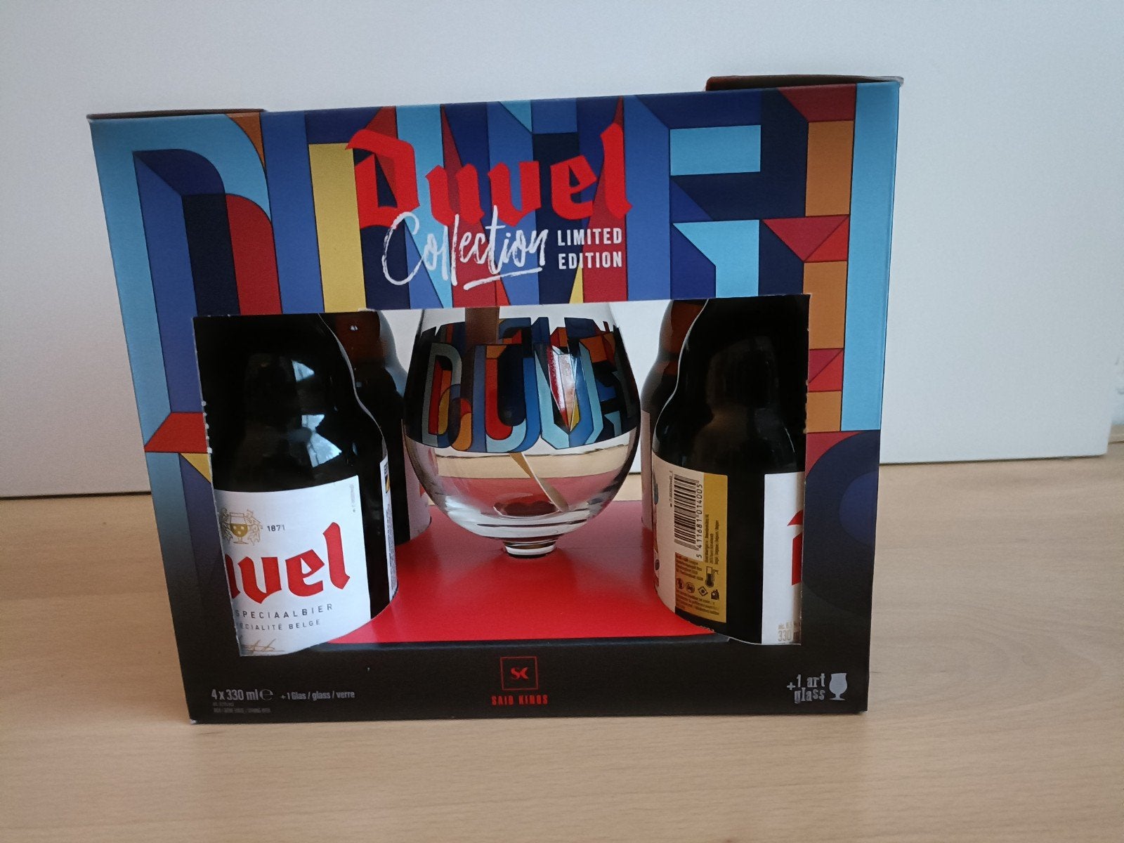 Duvel cadeauset Saïd Kinos, Verzamelen, Ophalen of Verzenden, Nieuw, Glas of Glazen, Duvel