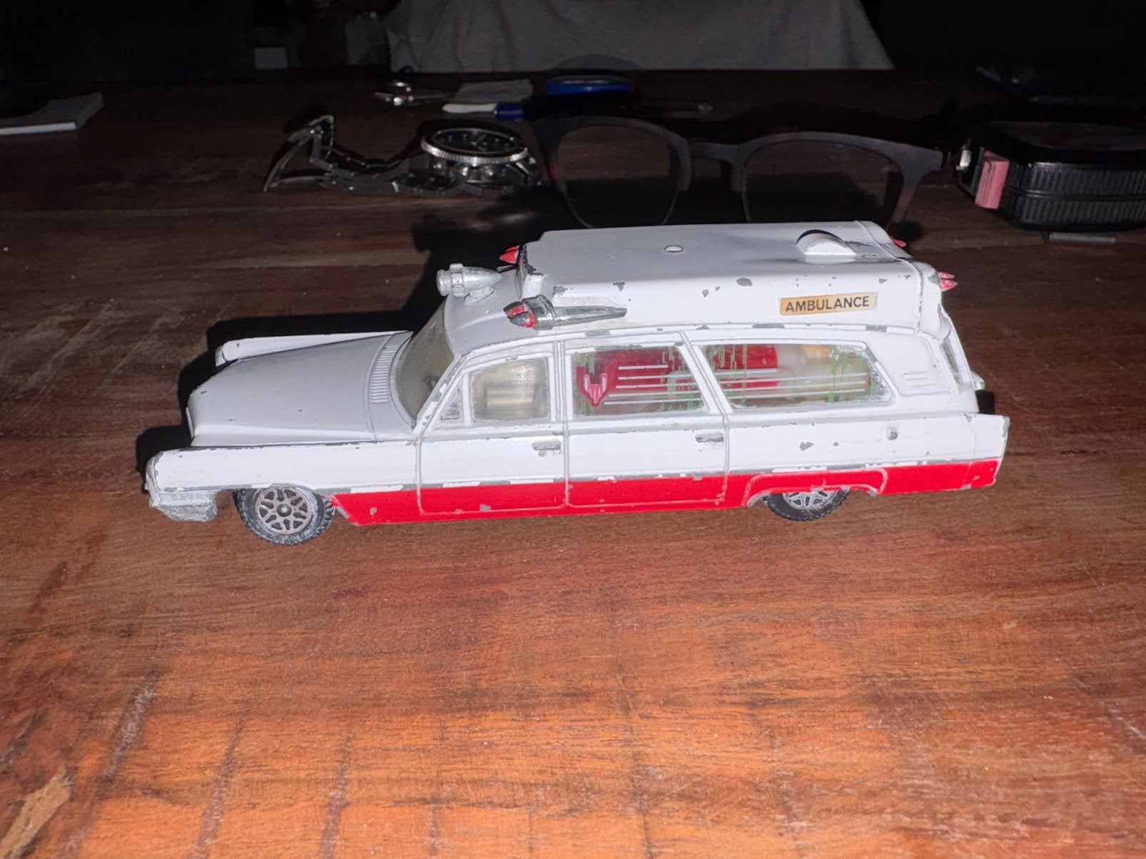 DINKY TOYS AMBULANCE, Ophalen of Verzenden, Gebruikt, Auto, Dinky Toys