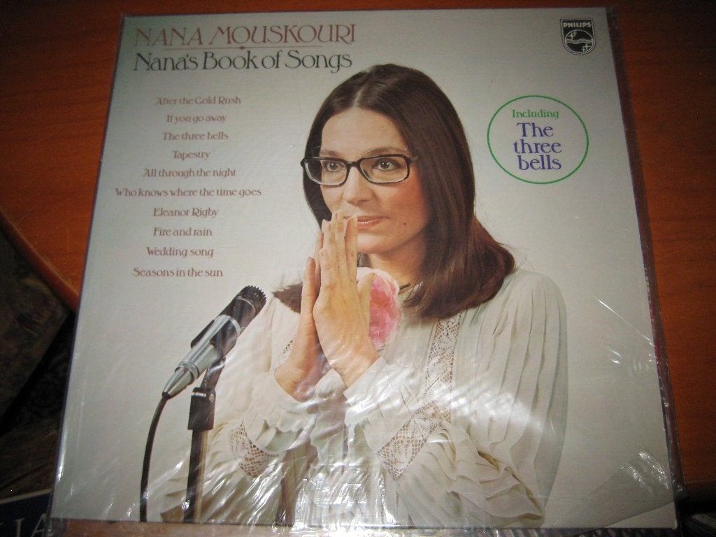 LP, Nana Mouskouri: Nana`s book of songs, Ophalen of Verzenden, Zo goed als nieuw, LP