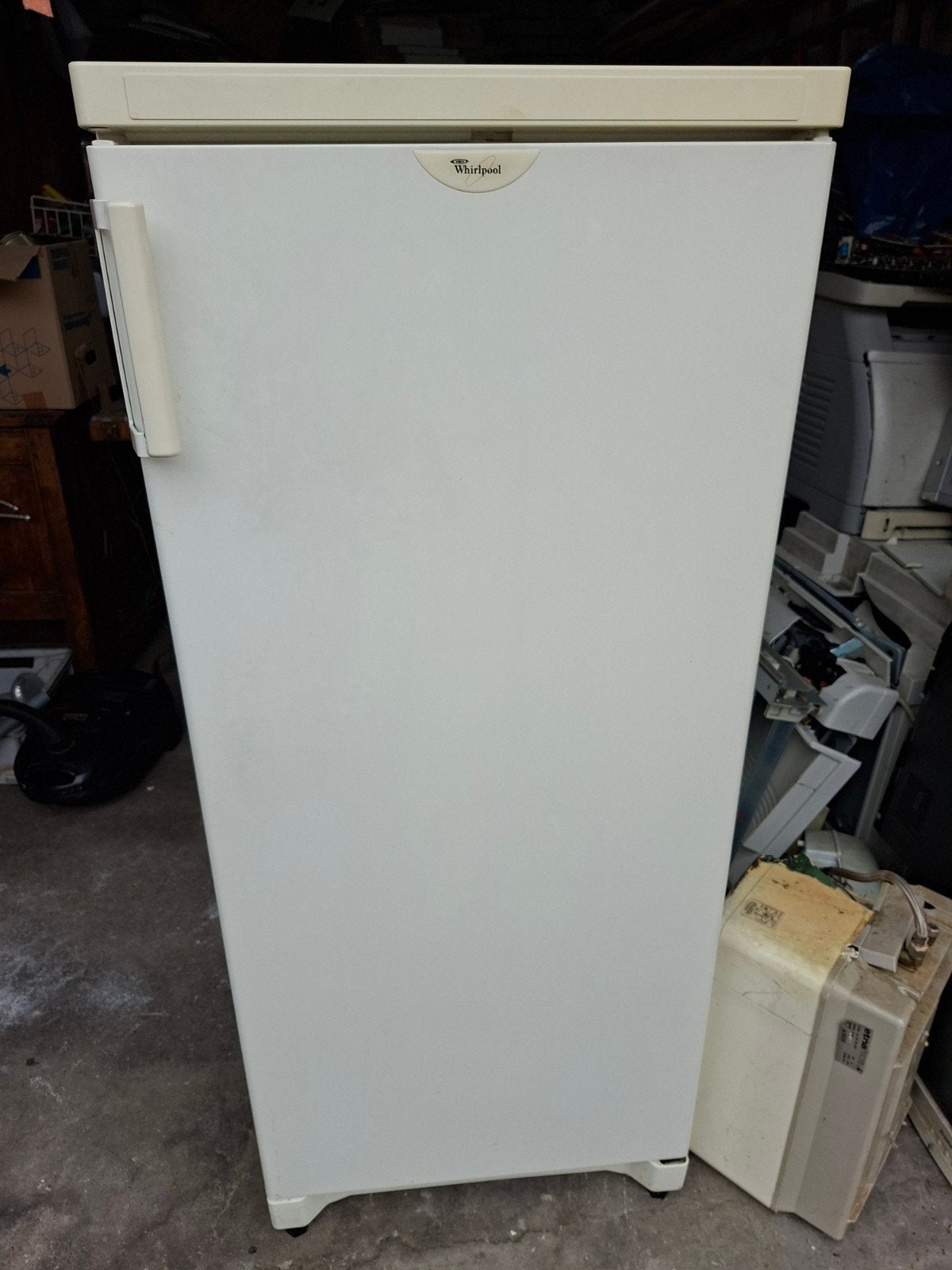 Whirlpool koelkast 160cm hoog, goed werkend, Witgoed en Apparatuur, Koelkasten en IJskasten, Ophalen, 150 tot 200 liter, 160 cm of meer