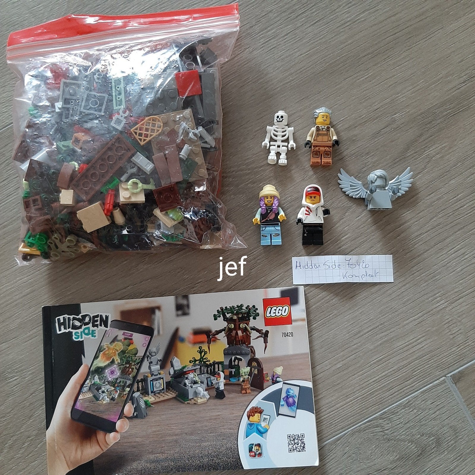 LEGO Hidden Side 70420 Kerkhof Misterie, Overige thema's, Lego, Ophalen of Verzenden, Zo goed als nieuw