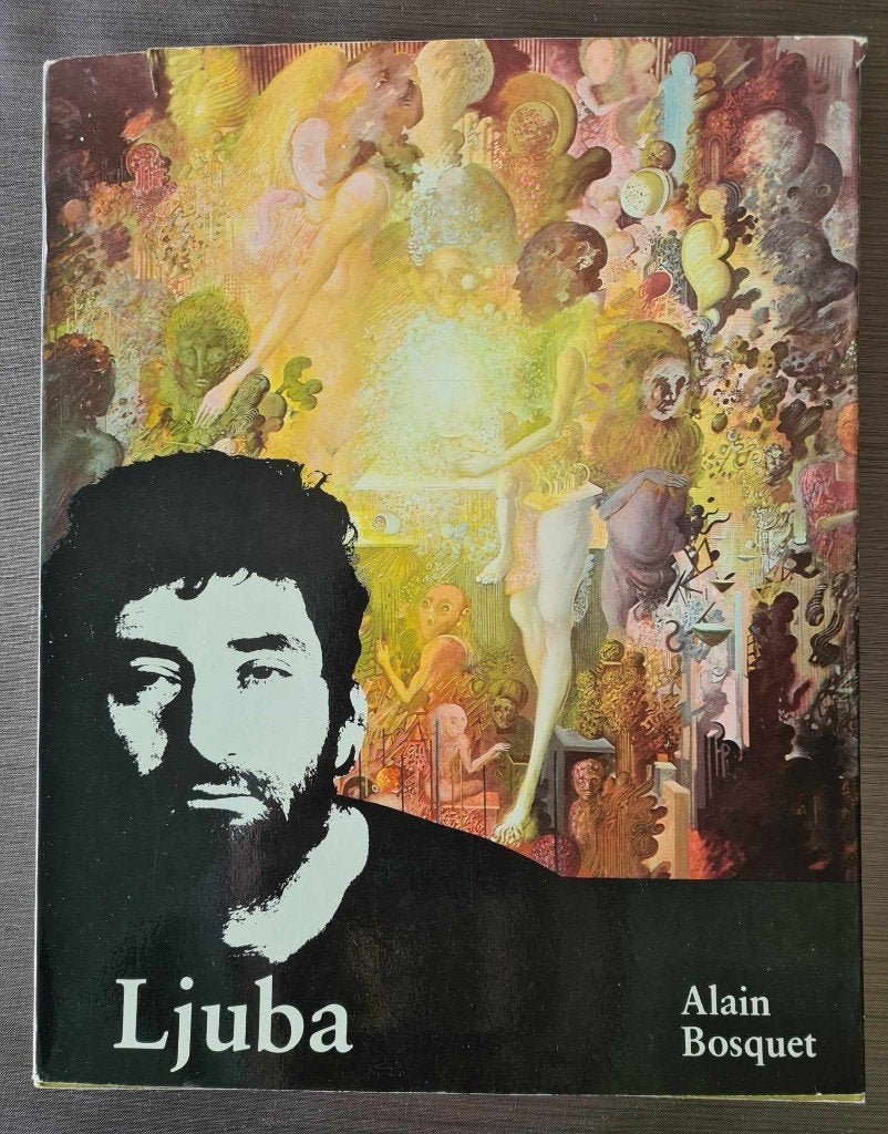 LJUBA Popovic -surrealisme - Alain Bosquet, Ophalen of Verzenden, Gelezen, Schilder- en Tekenkunst