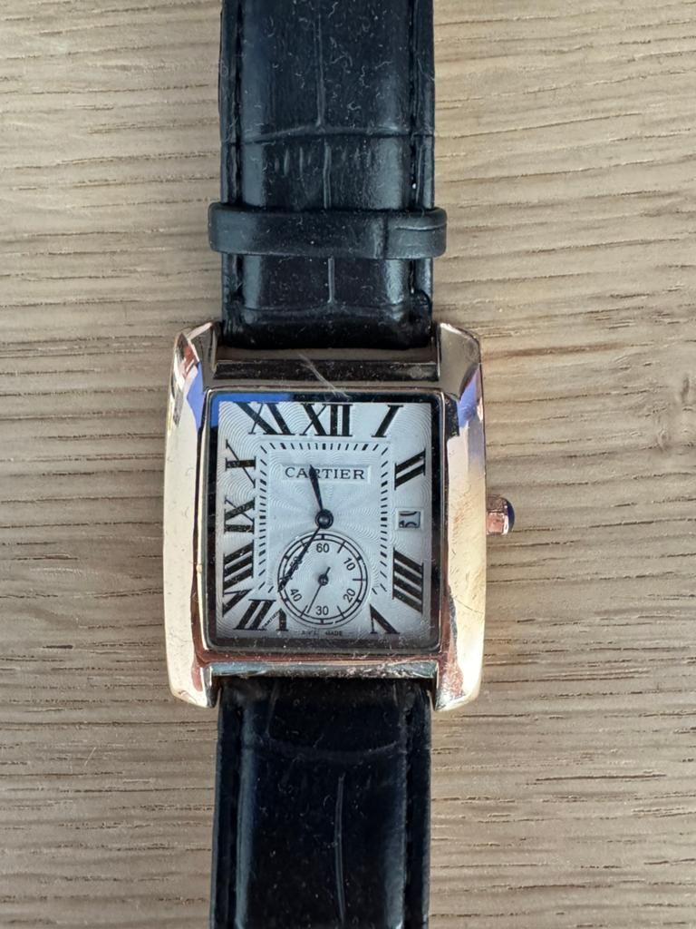 Cartier horloge, Ophalen of Verzenden, Zo goed als nieuw