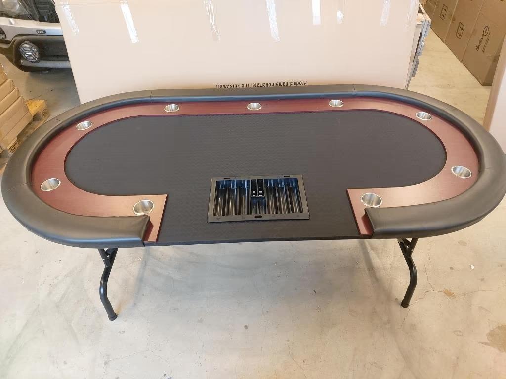 Pokertafel - Poker - Gezelschapsspellen - Poker table, Cave & Garden, Verzenden, Nieuw, Kouwe Hoek 1B, Waddinxveen
