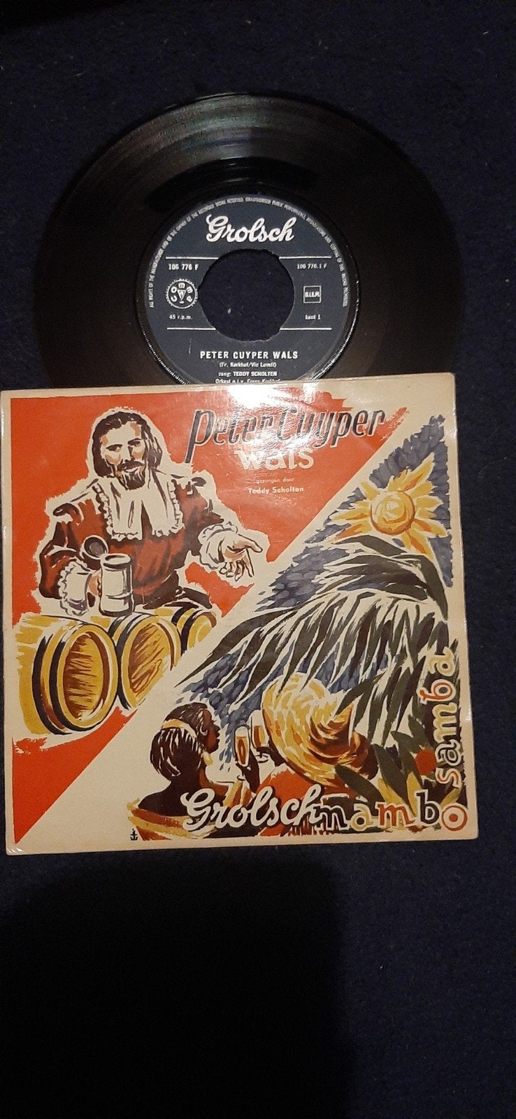Grolsch Peter Cuyper Wals / Grolschmambo Single, Cd's en Dvd's, Ophalen of Verzenden, Gebruikt, Nederlandstalig