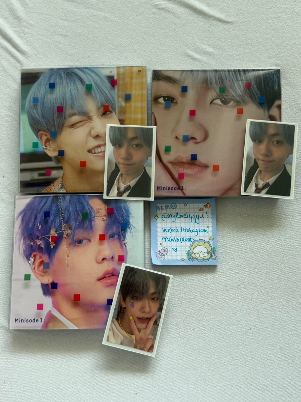 TXT Blue hour album set r with soobin photocards, Ophalen of Verzenden, Zo goed als nieuw, Cd of Plaat