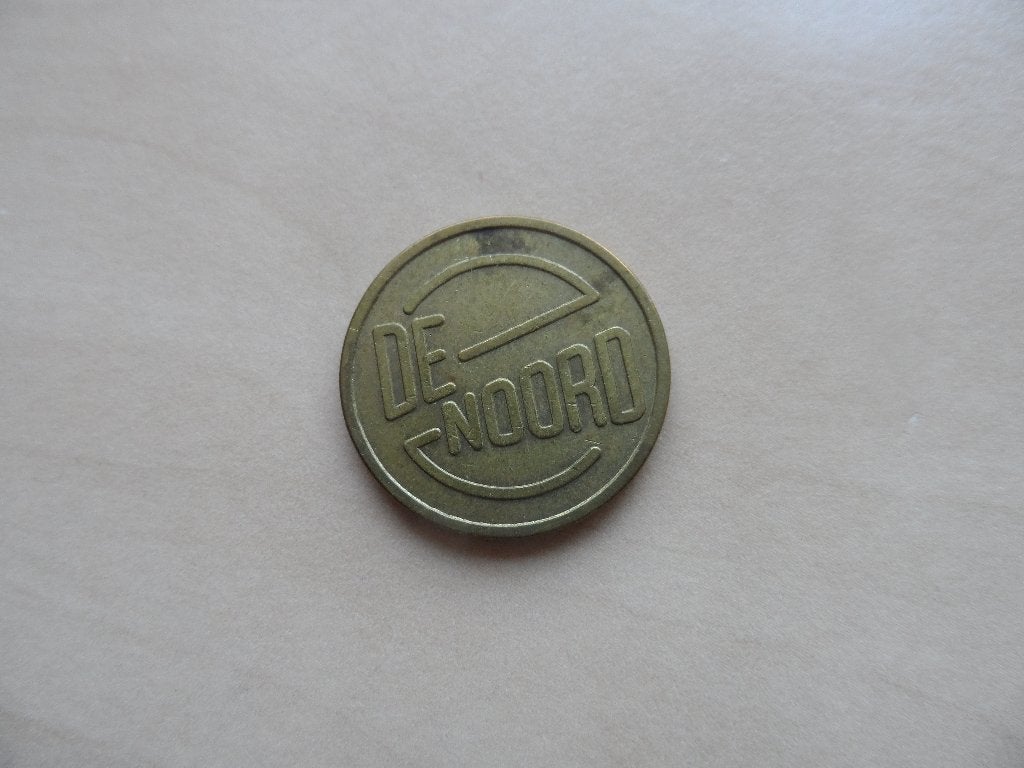 koffie munt kantine penning De Noord, Postzegels en Munten, Ophalen of Verzenden, Overige materialen