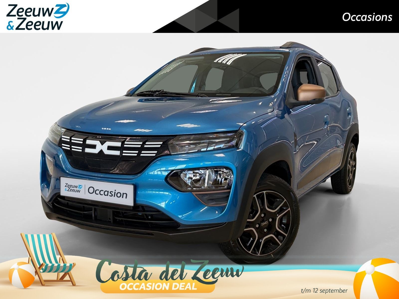 Dacia Spring EXTREME | 27KWH | NAVI | CAMERA | NL-AUTO |, Auto's, 12 maanden, Gebruikt, 220 km, Parkeersensor