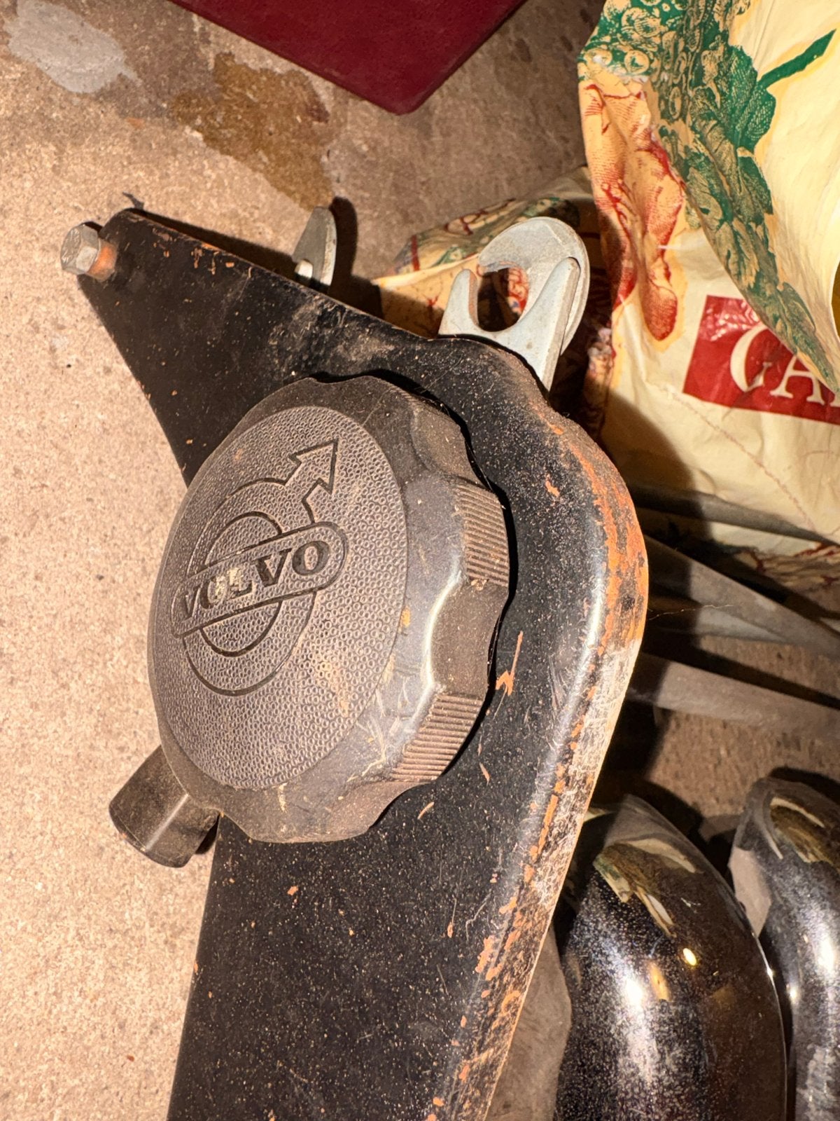 Bumper onderdelen chroom + stoel verstelsysteem Volvo Amazon, Gebruikt, Voor, Ophalen of Verzenden, Volvo