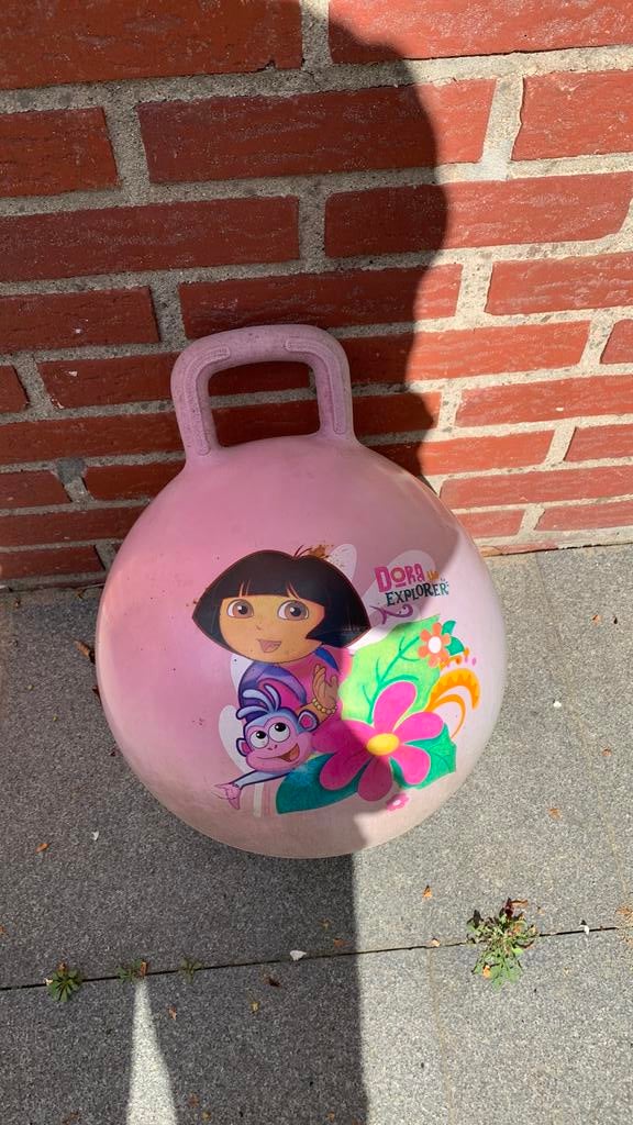Skippie skippy bal voor kinderen dora explorer, Kinderen en Baby's, Speelgoed | Buiten | Los speelgoed, Ophalen of Verzenden, Gebruikt