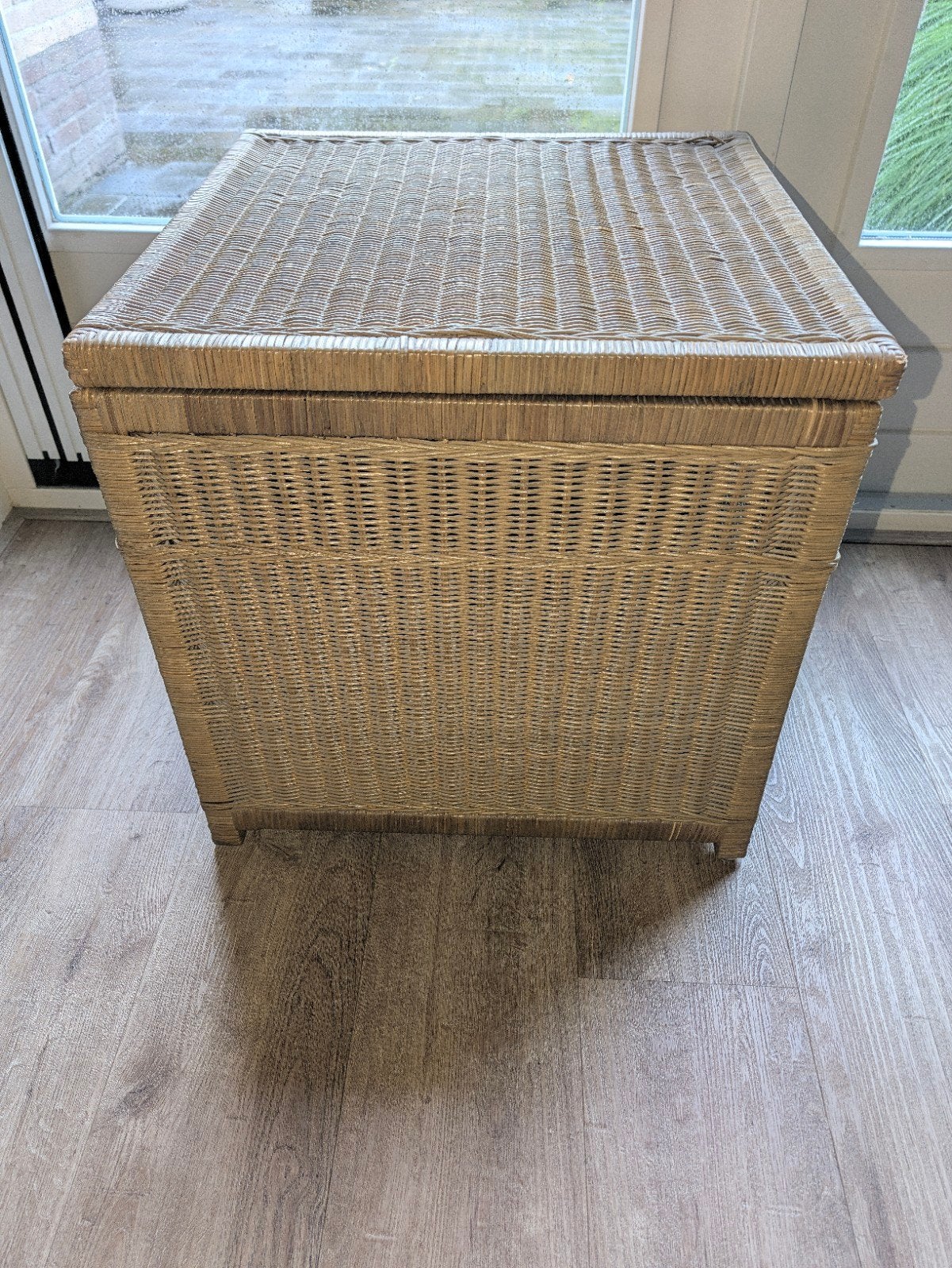 Rieten mand / speelgoed mand., Huis en Inrichting, Ophalen, Rechthoekig, Riet
