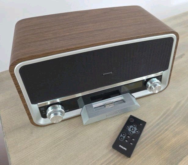 Philips ORT2300C/10 Retro Radio met Bluetooth Adapter, Audio, Tv en Foto, Radio's, Ophalen, Zo goed als nieuw, Radio
