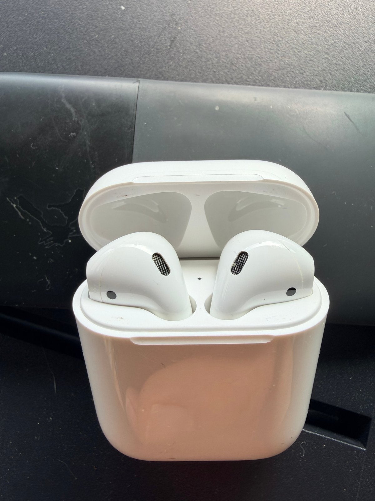 Apple AirPods 2e generatie met oplaadcase, Audio, Tv en Foto, Koptelefoons, In-ear, Bluetooth, Ophalen of Verzenden, Zo goed als nieuw