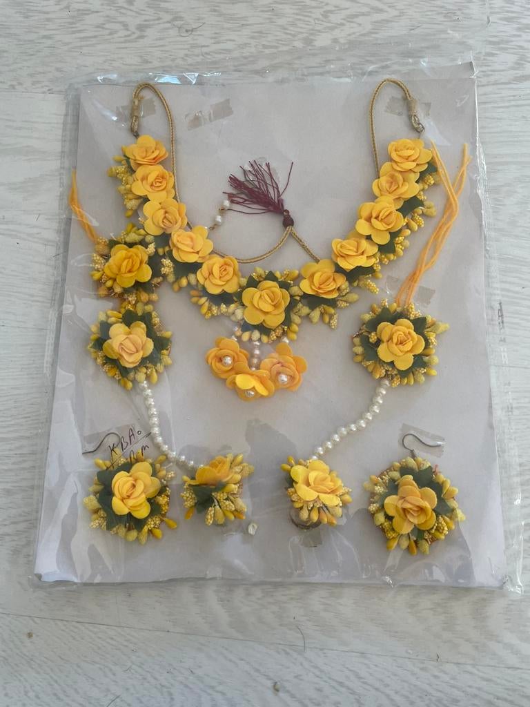 Haldi jewelary Set, Sieraden, Tassen en Uiterlijk, Oorbellen, Ophalen of Verzenden, Nieuw, Overige materialen