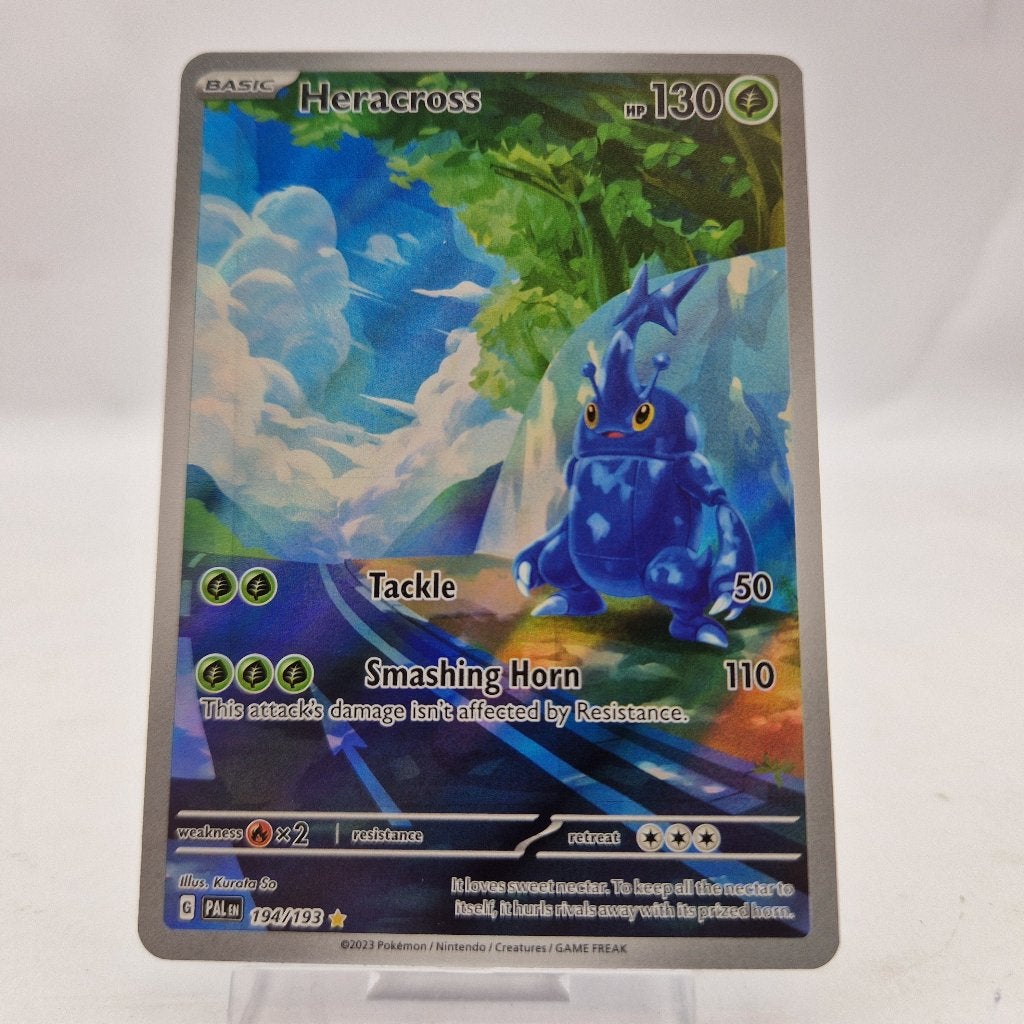 Heracross 194/193 Pokemon kaart  || Nu Voor Maar €29.99, Ophalen of Verzenden, Gebruikt, Losse kaart