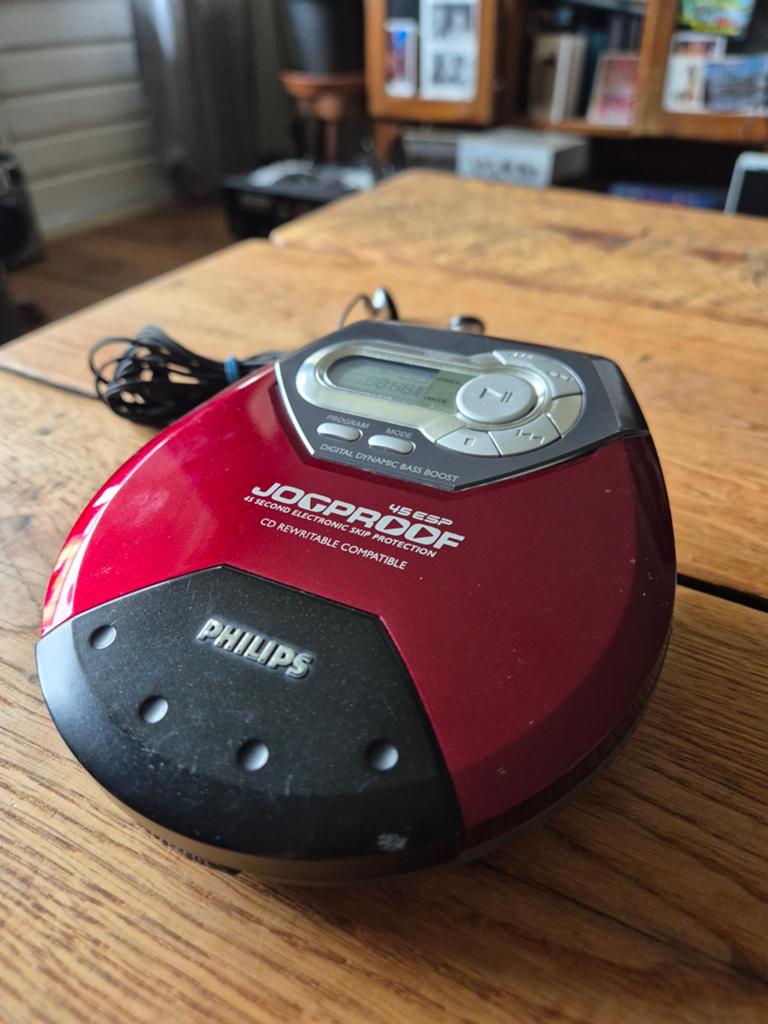 Philips Jogproof Discman - Draagbare CD speler - Uitstekend, Audio, Tv en Foto, Walkmans, Discmans en Minidiscspelers, Ophalen of Verzenden
