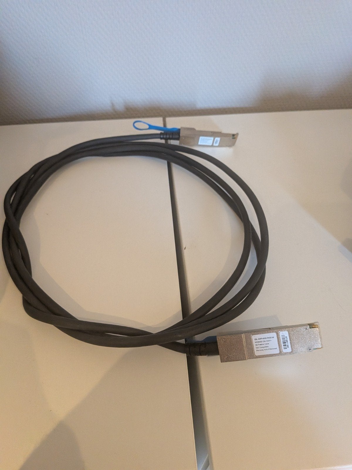 CBL-QSFP40GE-PASS-3M 40GBASE-CR4 QSFP+ 3M Passieve Kabel, Ophalen of Verzenden