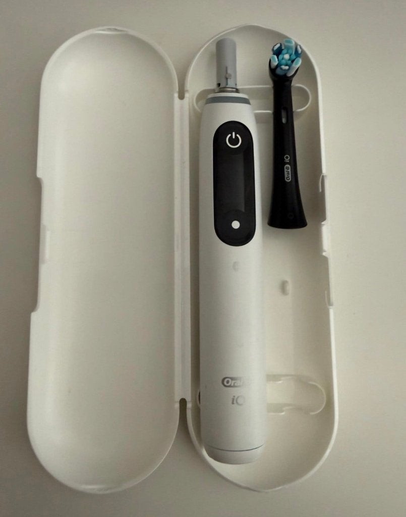 Oral-B iO7 Elektrische Tandenborstel - Zo goed als nieuw, Witgoed en Apparatuur, Ophalen of Verzenden, Zo goed als nieuw, Mondverzorging
