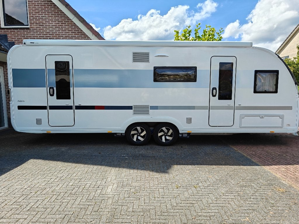 Adria Adora 673PK VOL OPTIES dubbelas, E&P , stapelbed, Caravans en Kamperen, Caravans, Rondzit, Particulier, Adria, Meer dan 6