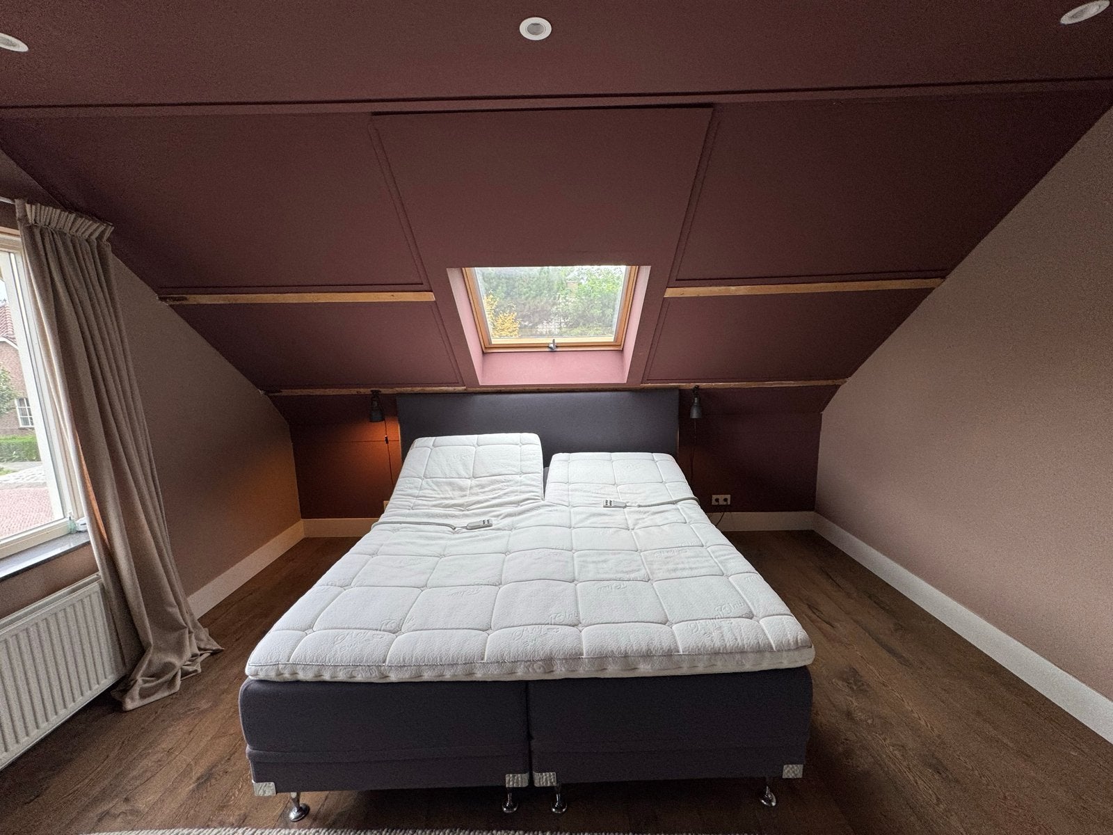 Royal Class Swiss Sense verstelbaar tweepersoonsbed, Ophalen, Tweepersoons, 180 cm, 200 cm