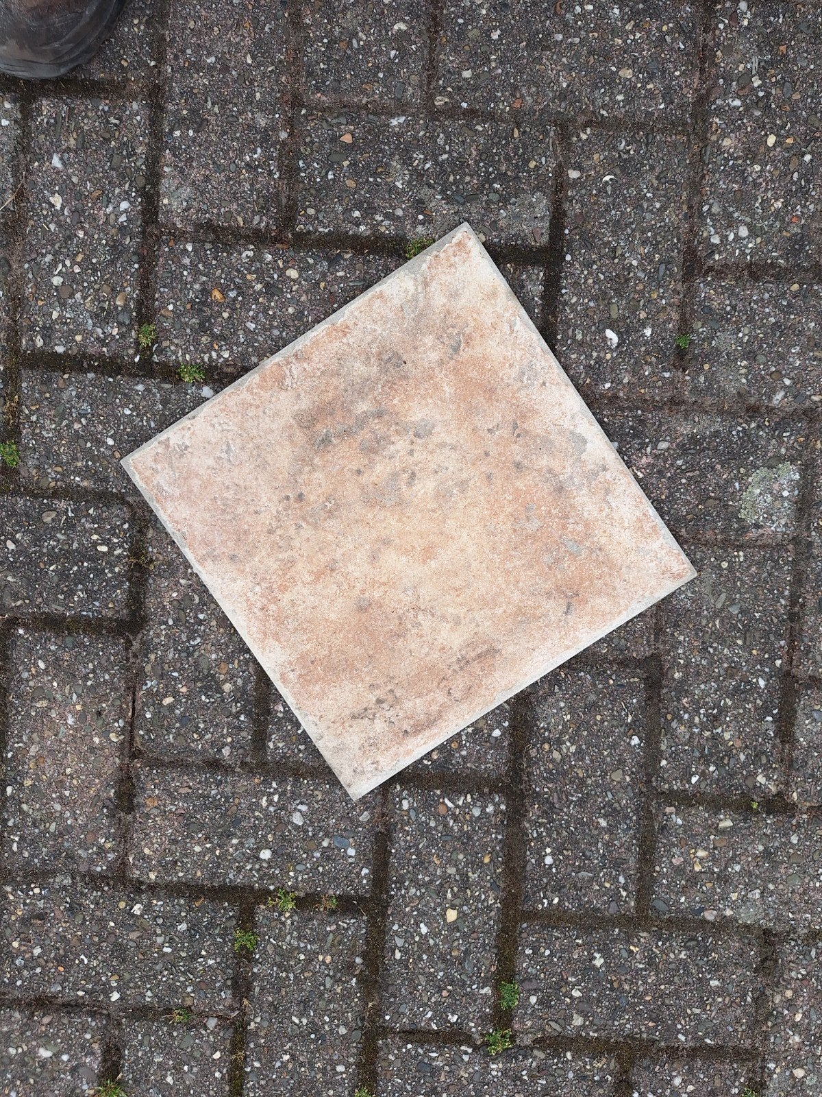 Vloertegel 33 x 33 cm, 9 mm dik, Ophalen, 30 cm of meer, Steen of Klei, Minder dan 50 cm