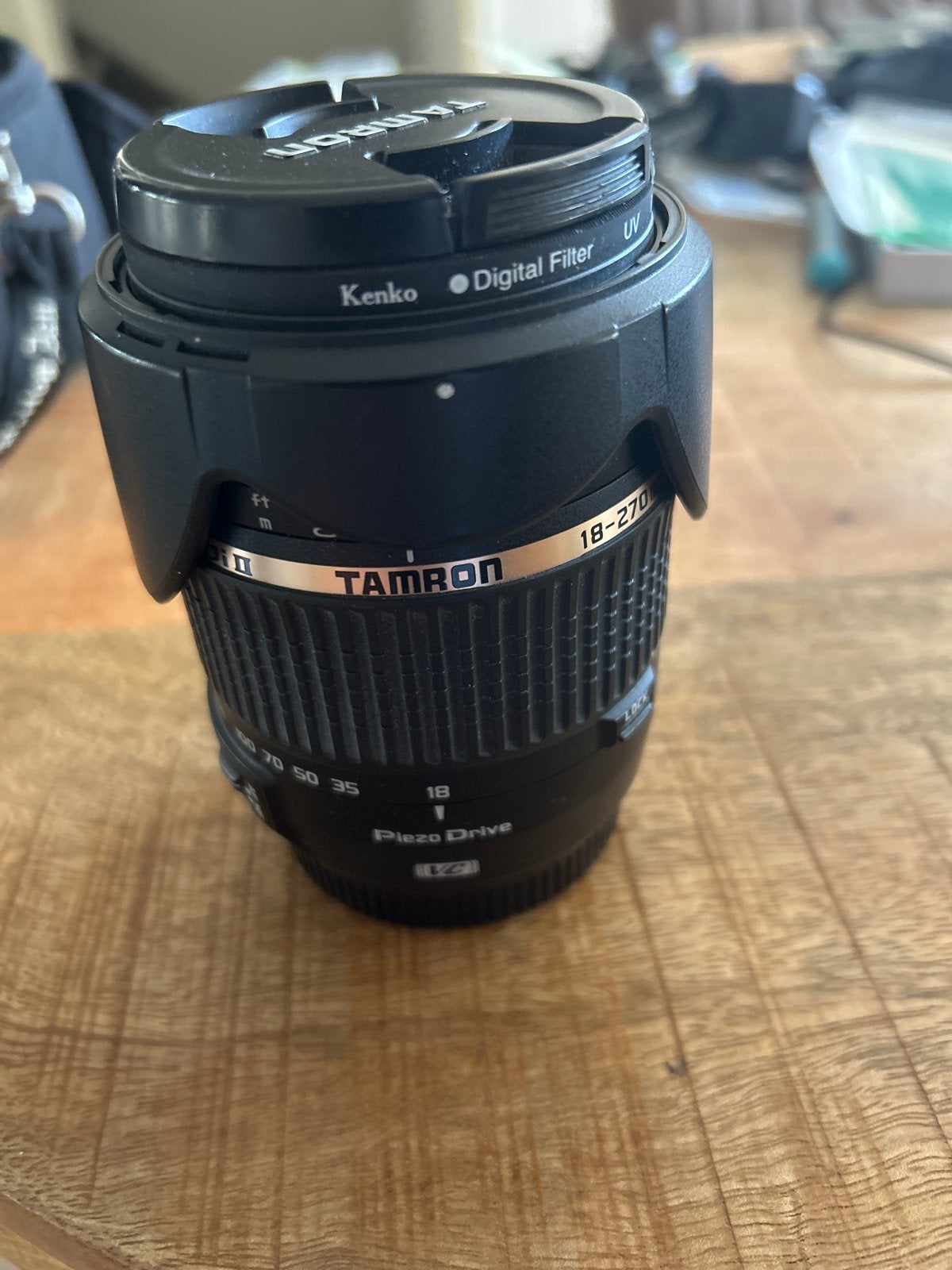 Tamron 18-270mm f/3.5-6.3 Di II VC PZD voor Canon, Audio, Tv en Foto, Fotografie | Lenzen en Objectieven, Ophalen, Autofocus, Zo goed als nieuw