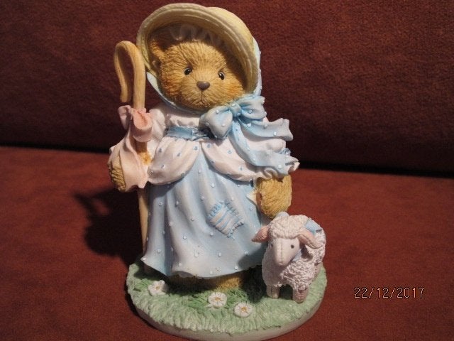 CherishedTeddie: littleBoPeep/kara/kissTheHurt/marie/nathani, Verzamelen, Ophalen of Verzenden, Zo goed als nieuw, Beeldje, Cherished Teddies
