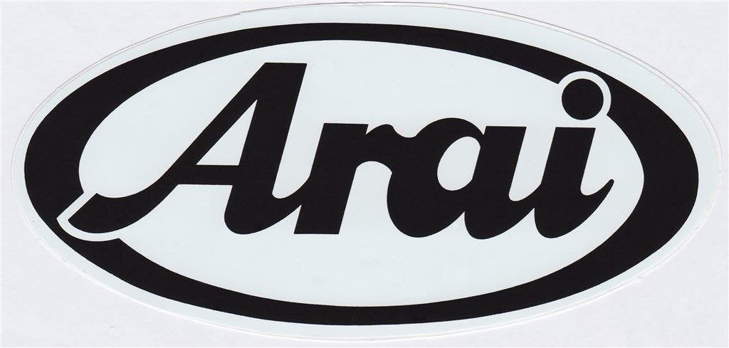Arai Helmet sticker #1, Motoren, Verzenden