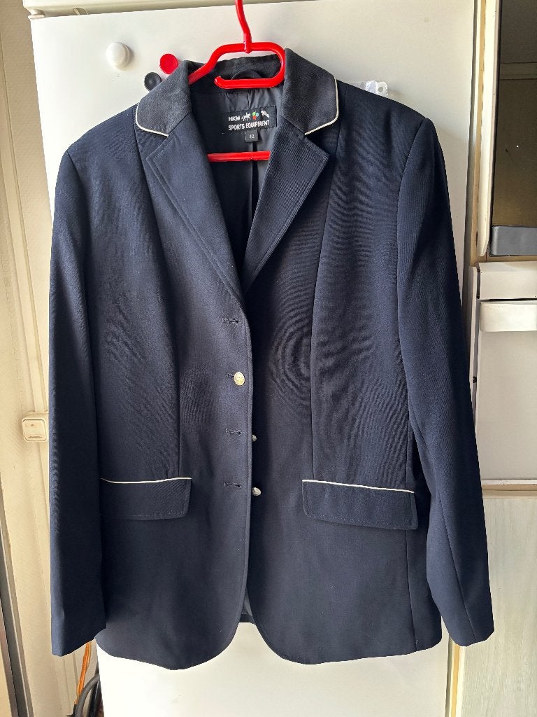 Rij jasje, Ophalen, Blauw, Gebruikt, Dressuur