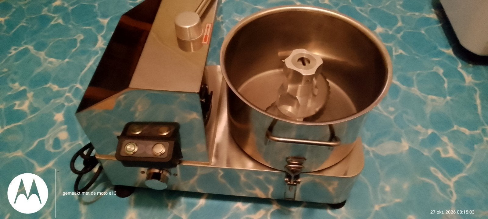 Maxima Deluxe Cutter 6L (1800W) - Horeca Keukenmachine / Vle, Ophalen, Zo goed als nieuw