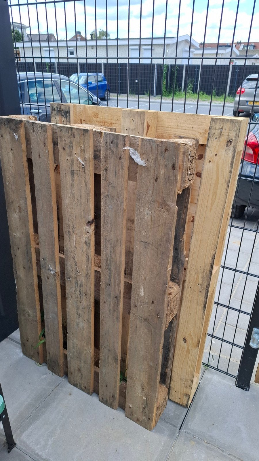 2 Pallets. Gratis af te halen., Tuin en Terras, Haardhout, Ophalen