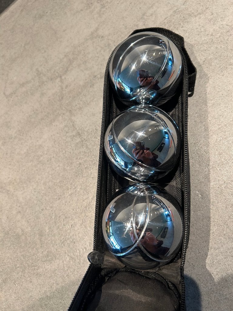 nieuwe set van 3 jeu-de-boules ballen, Ophalen of Verzenden, Nieuw