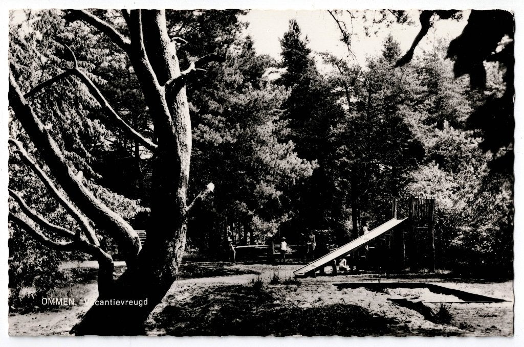 Ommen – Speeltuin Vacantievreugd. Gelopen Wormerveer 1968, Ophalen of Verzenden, 1960 tot 1980, Gelopen, Overijssel