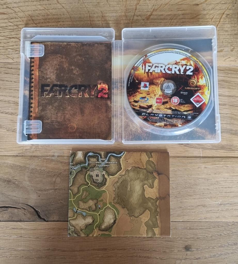 Far Cry 2, compleet met map, Shooter, 1 speler, Ophalen of Verzenden, Zo goed als nieuw