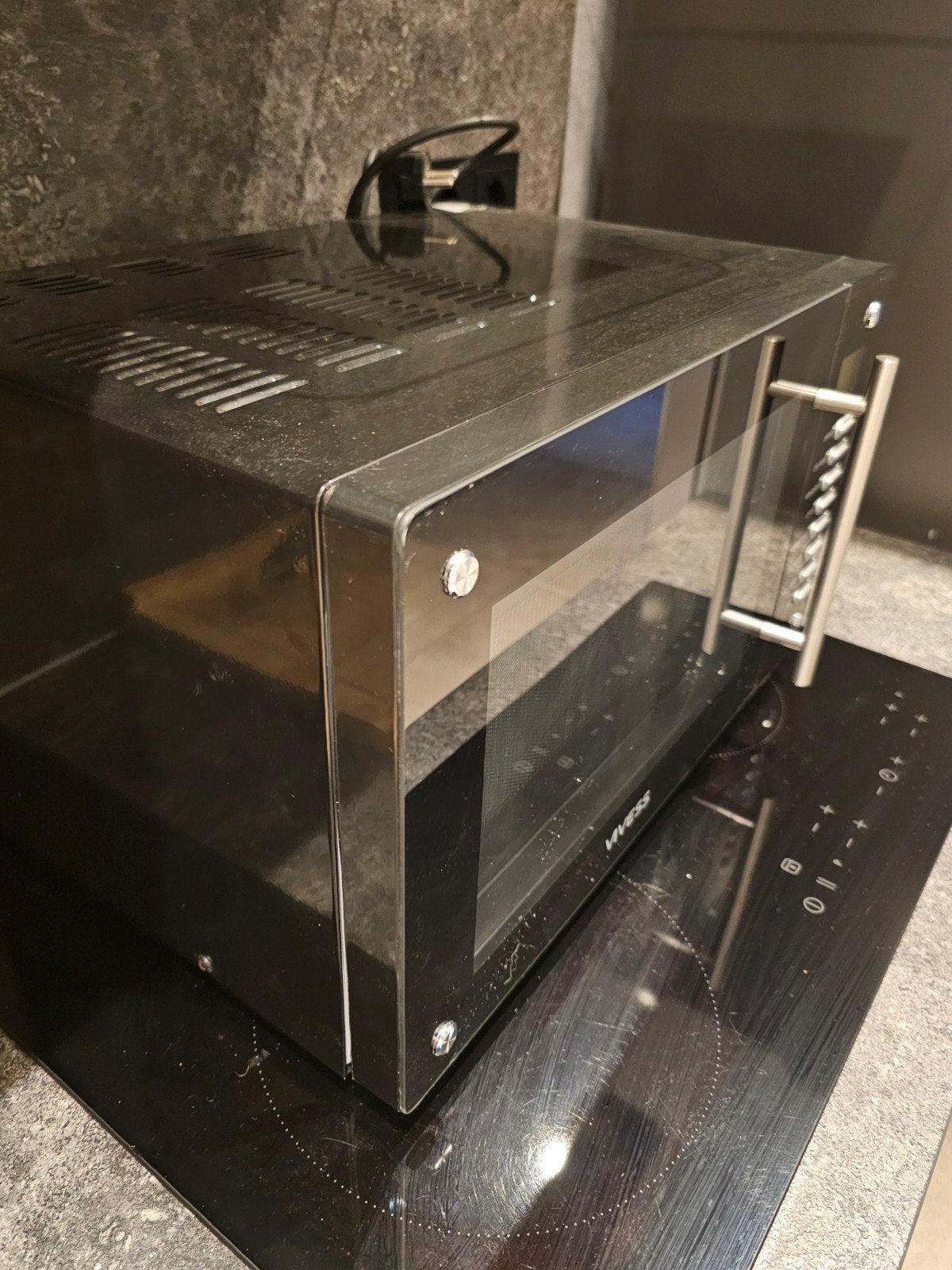 magnotron/grill/oven zgan, Witgoed en Apparatuur, Magnetrons, Ophalen, Zo goed als nieuw, Grill