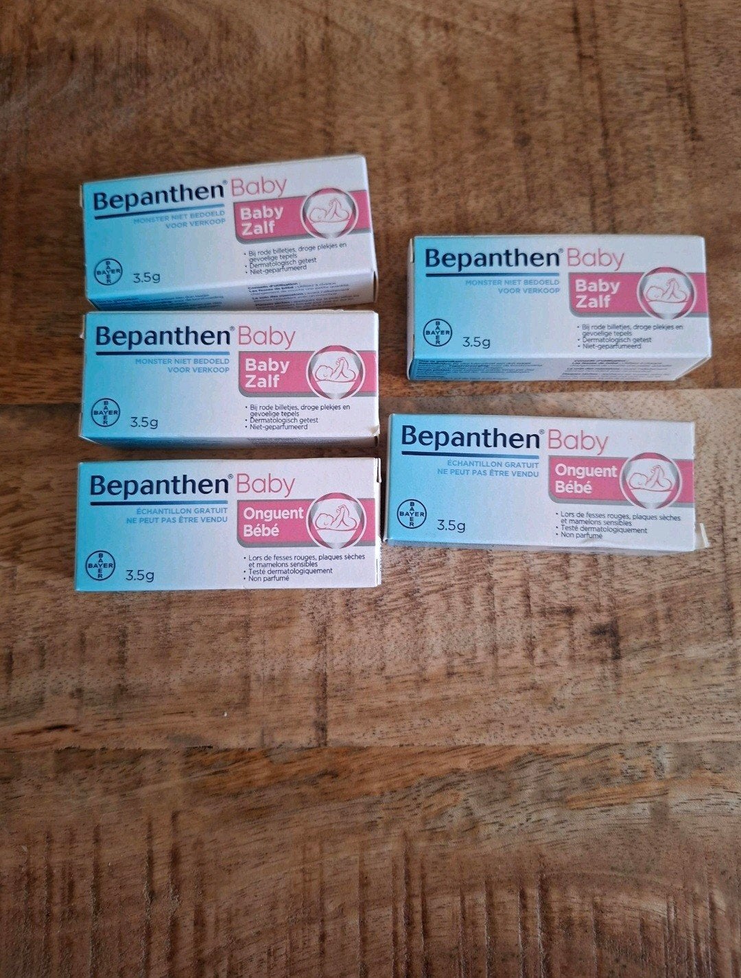 Bepanthen Baby Zalf  (5 stuks) (advr 238), Verzenden, Nieuw, Overige typen, Overige merken