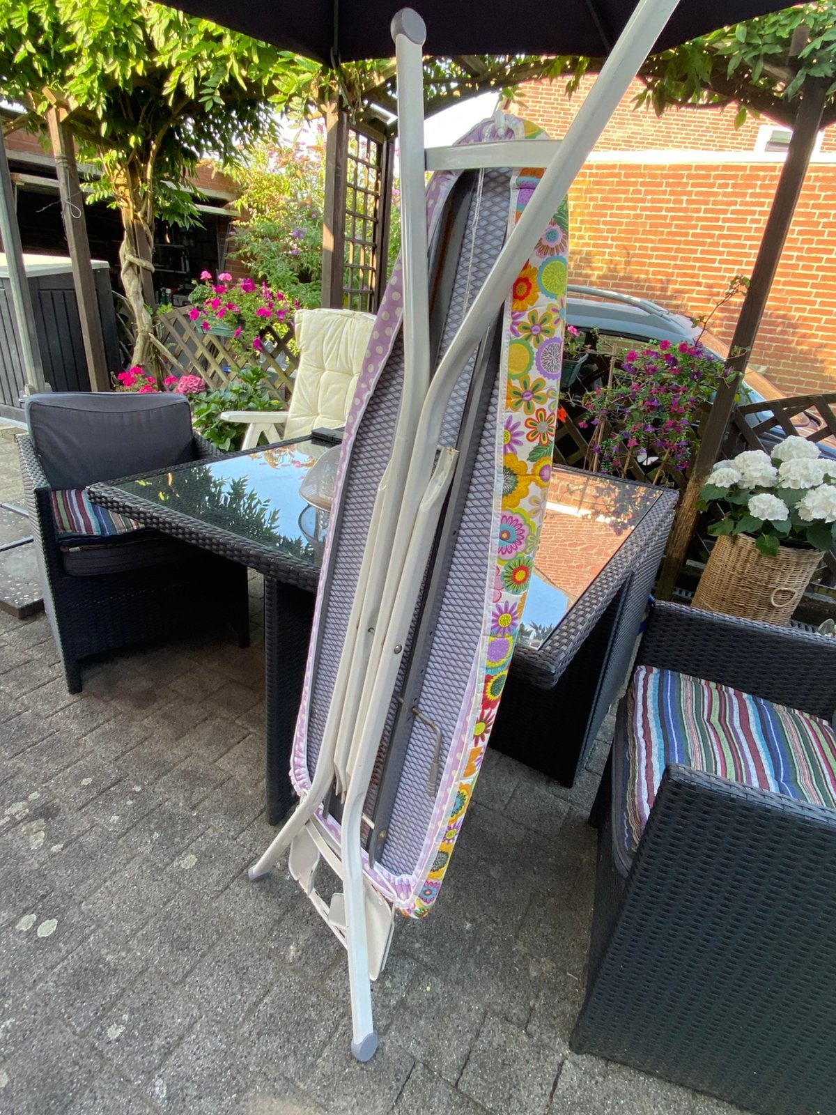 Strijkplank 40 bij 120 cm, Tuin en Terras, Droogmolens en Wasrekken, Ophalen, Zo goed als nieuw, Wasrek