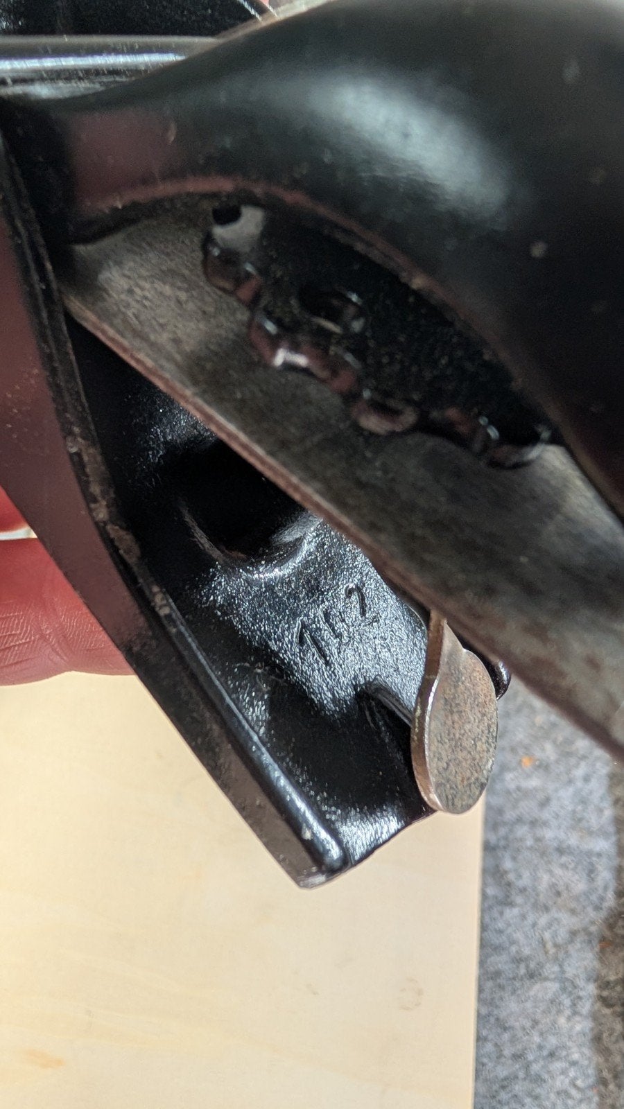 Vintage Stanley 102 Block Schaaf - Handgereedschap, Doe-het-zelf en Verbouw, Ophalen of Verzenden, Gebruikt, Overige typen, Stanley